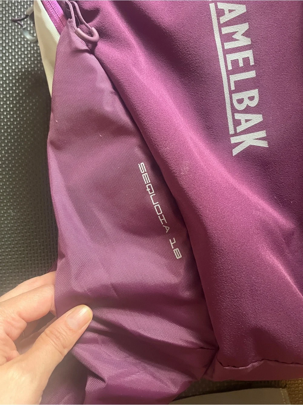 CamelBak Sequoia 18 Women's Hydration Backpack Purple 18L EUC *Reservoir Not Inc